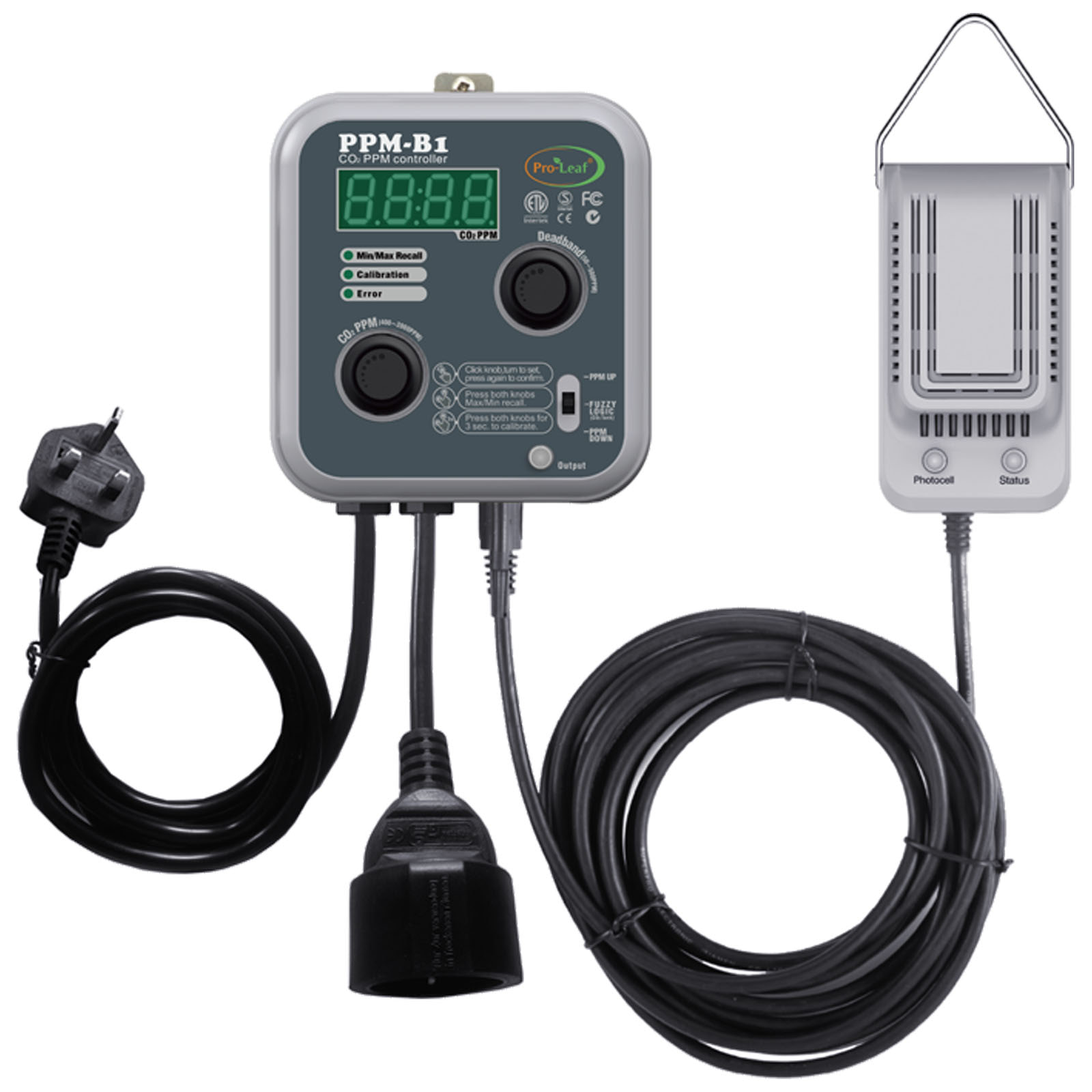 Pro-Leaf CO2 Controller - PPM-B1 - Green Box Wholesale